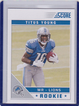 2011 Score Base Set #395 Titus Young