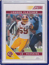2011 Score Glossy #299 London Fletcher