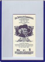 2011 Topps Allen and Ginter Mini A and G Back #216 Jose Tabata