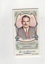 2011 Topps Allen and Ginter Mini Portraits of Penultimacy #PP9 Thomas E. Dewey