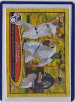 2012 Topps Gold Sparkle Series 1 #212 CC Sabathia|Mark Buehrle|Tim Wakefield