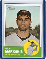 2012 Topps Heritage #65 Nick Markakis