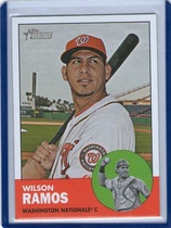 2012 Topps Heritage #94 Wilson Ramos