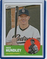 2012 Topps Heritage #267 Nick Hundley