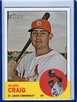 2012 Topps Heritage #357 Allen Craig