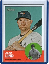 2012 Topps Heritage #404 Adam Lind