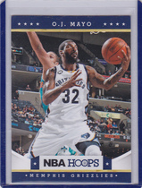 2012 Panini Hoops #54 O.J. Mayo