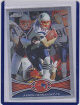 2012 Topps Chrome #112 Aaron Hernandez