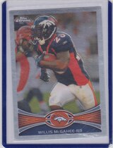 2012 Topps Chrome #150 Willis Mcgahee