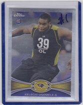 2012 Topps Chrome #177 Kelechi Osemele