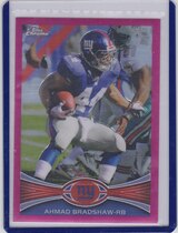 2012 Topps Chrome Pink Refractors #97 Ahmad Bradshaw