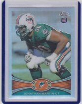 2012 Topps Chrome Refractors #48 Jonathan Martin