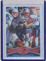 2012 Topps Chrome Refractors #112 Aaron Hernandez