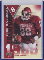 2011 Upper Deck Oklahoma National Champions #NC-KJ Keith Jackson