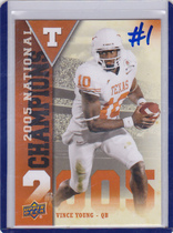 2011 Upper Deck Texas National Champions #NC-VY Vince Young