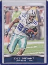 2012 Bowman Base Set #77 Dez Bryant