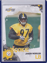 2010 Score Base Set #351 Jason Worilds