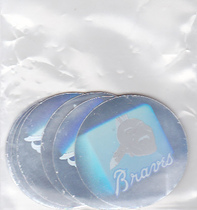 1989 Upper Deck Team Logo Holograms #5 Braves