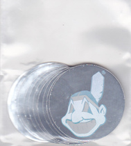1989 Upper Deck Team Logo Holograms #12 Indians