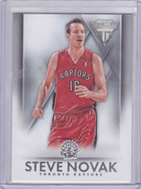 2013 Panini Titanium #48 Steve Novak