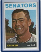 1964 Topps Base Set #294 Ken Hunt