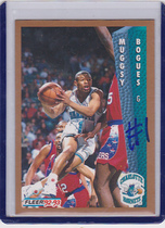 1992 Fleer Tony's Pizza #NNO Muggsy Bogues