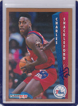 1992 Fleer Tony's Pizza #NNO Charles Shackleford
