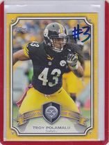 2013 Topps Legends In The Making #LM-TP Troy Polamalu