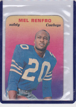 1970 Topps Glossy Inserts #6 Mel Renfro