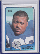 1988 Topps Base Set #126 Donnell Thompson