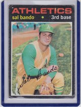 1971 Topps Base Set #285 Sal Bando