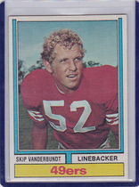 1974 Topps Base Set #352 Skip Vanderbundt