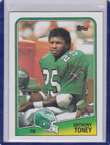 1988 Topps Base Set #236 Anthony Toney