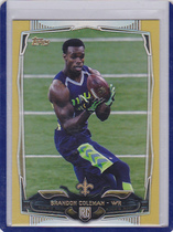 2014 Topps Gold #433 Brandon Coleman