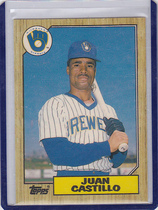 1987 Topps Traded Tiffany #20T Juan Castillo