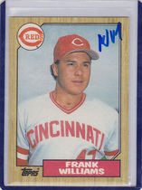 1987 Topps Traded Tiffany #128T Frank Williams