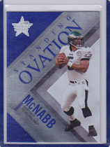2007 Leaf Rookies & Stars Standing Ovation Blue #SO-25 Donovan McNabb