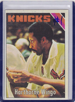 1975 Topps Base Set #166 Harthorne Wingo