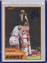1981 Topps Base Set #2 Dan Roundfield