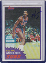 1981 Topps Base Set #33 Walter Davis