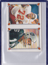 1987 Topps Stickers #110 Dexter Manley|Jim Plunkett