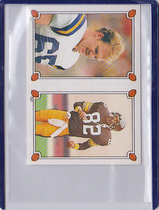 1987 Topps Stickers #131 Gary Zimmerman|John Stallworth