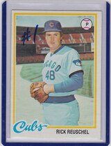 1978 Topps Base Set #50 Rick Reuschel