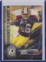 2015 Topps 1000 Yard Club #1KYC-AM Alfred Morris