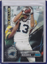 2015 Topps 1000 Yard Club #1KYC-KB Kelvin Benjamin