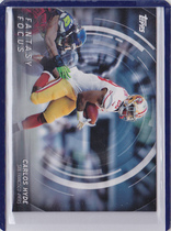 2015 Topps Fantasy Focus #FF-CH Carlos Hyde