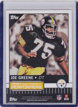 2015 Topps Past & Present Performers Dual #PPP-PG Joe Greene|Troy Polamalu