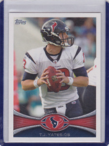 2012 Topps Base Set #19 T.J. Yates