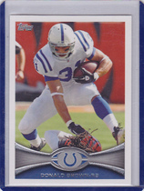 2012 Topps Base Set #67 Donald Brown