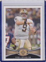 2012 Topps Base Set #100 Drew Brees
